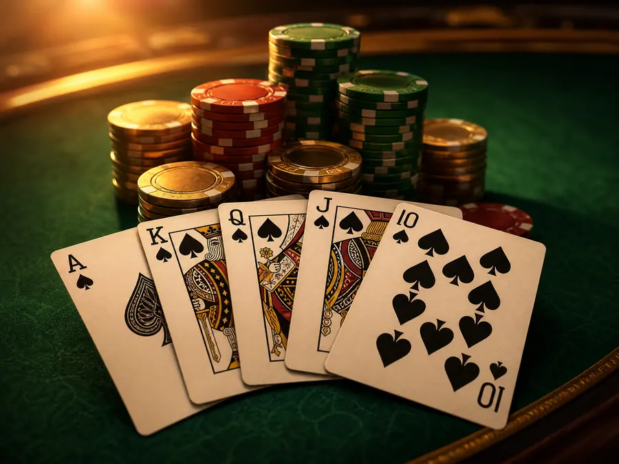 Ilustrasi kategori Poker Online